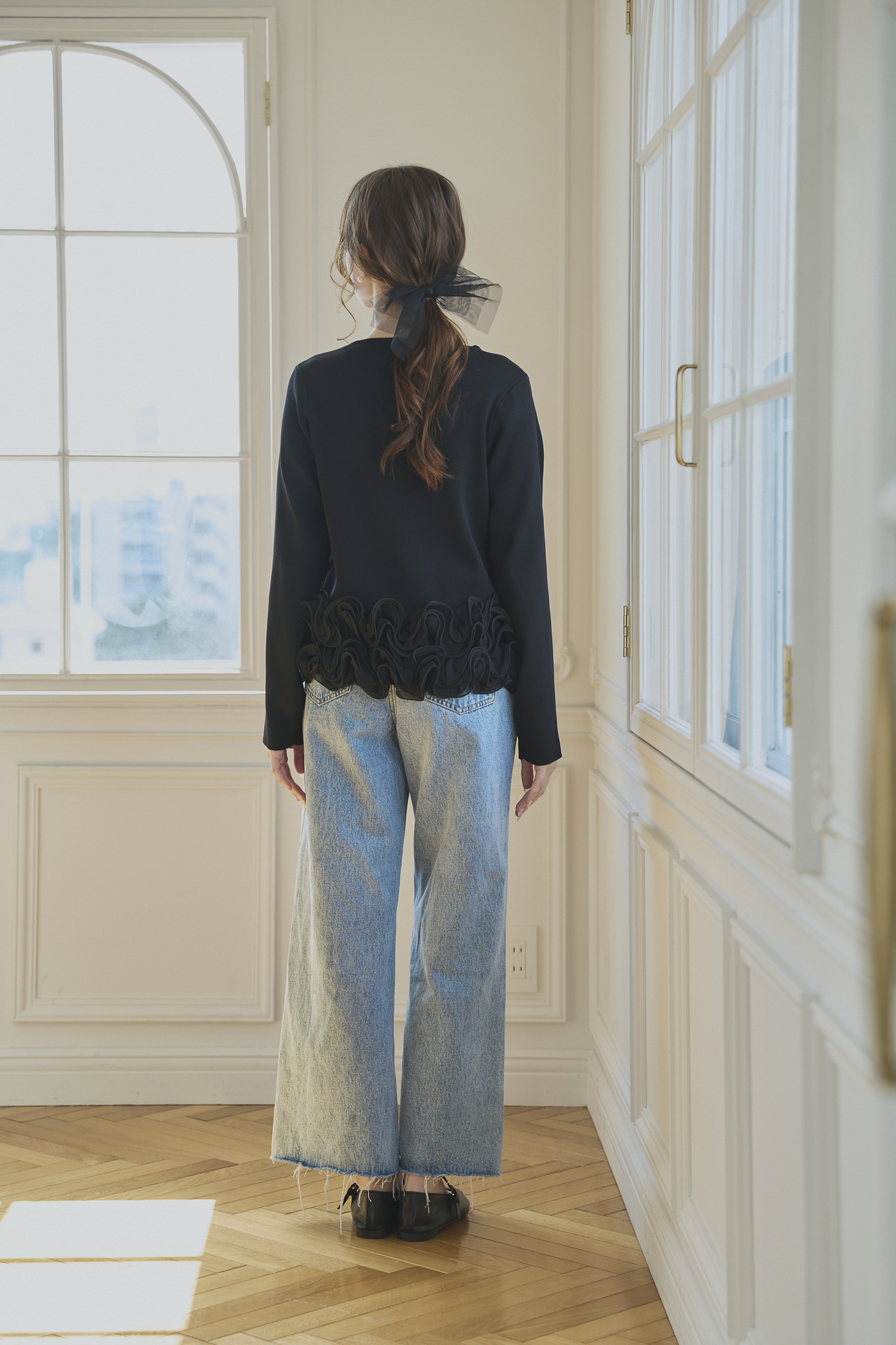 FRILL Frowerニットカーディガン(aj014)TH