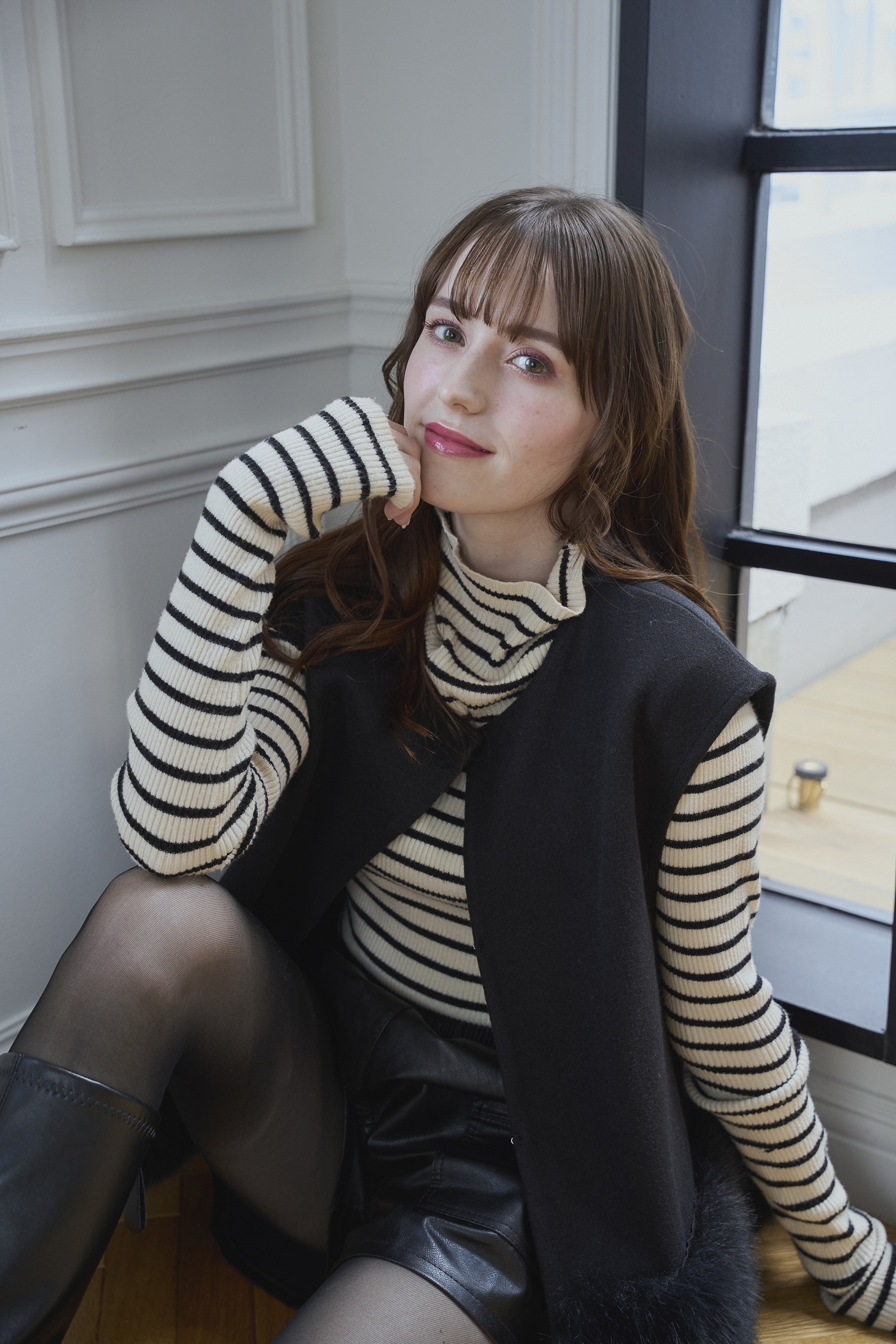 SUSOファー切替ジレ(aj013)TH