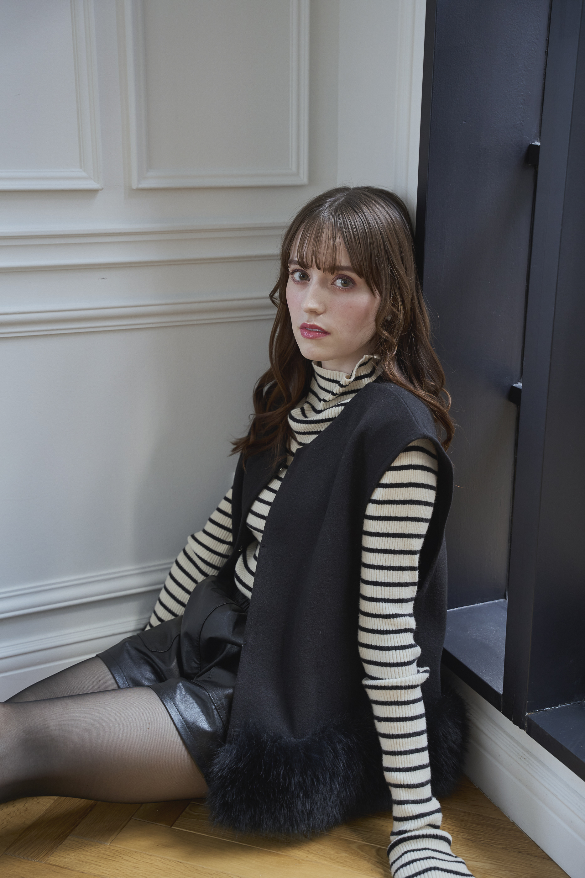 SUSOファー切替ジレ(aj013)TH