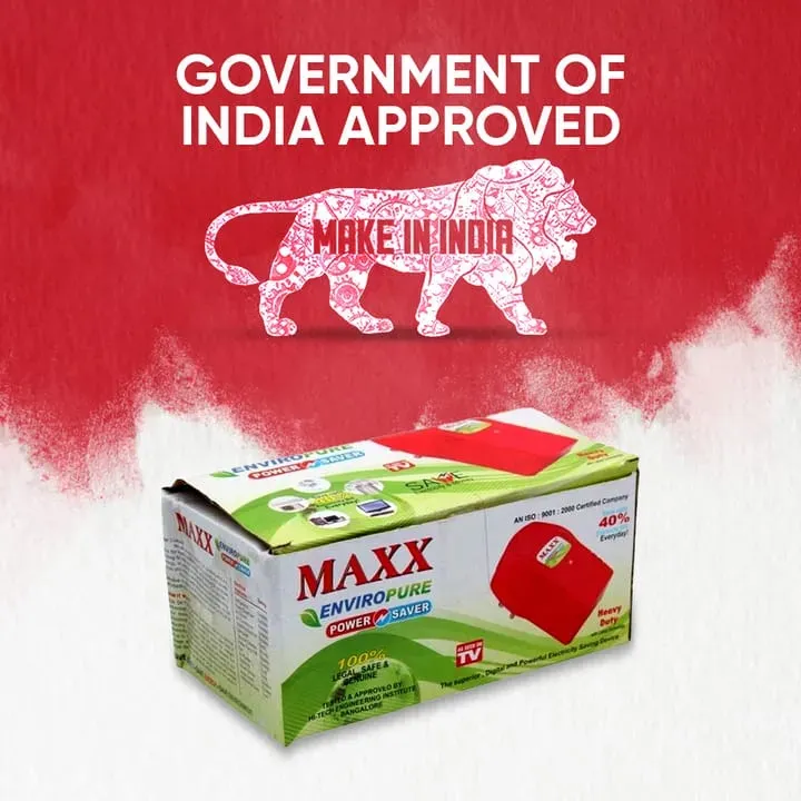 Max Turbo Power Saver NABL Certified (15kw Save Upto 40% Electricity Bill Everyday) @ Just Rs.499/-