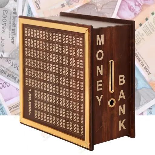 Piggy Bank for Kids & Adults, Savings One Lakh Challenge Box @ just Rs.599/-