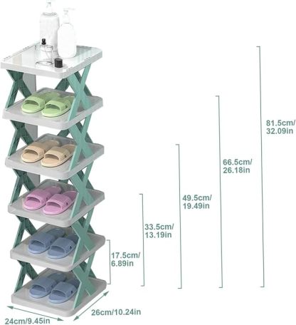 4 Layer Shoes Rack for Home Plastic, Adjustable Shoe Stand Organizer @ Just Rs.699/-