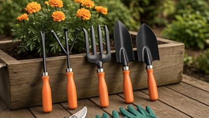 Gardening Tools Kit (5 Gardening Tool Sets) For Home Gardening @ Just Rs.599/-