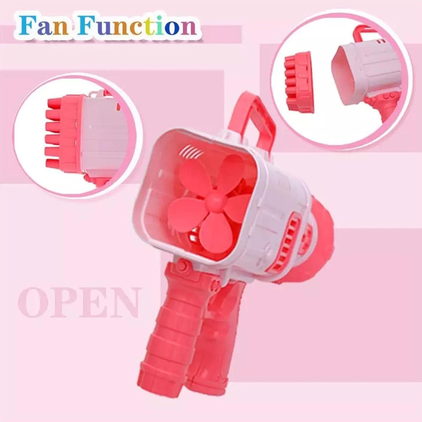 32 Hole Automatic Bubble Maker Blower Machine for Kids & Adults Outdoor Indoor Birthday Wedding Party Gifts @ Just Rs.599/-
