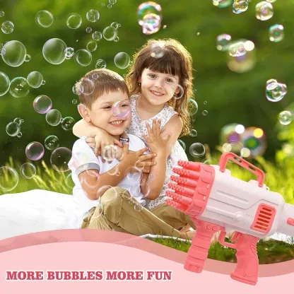 32 Hole Automatic Bubble Maker Blower Machine for Kids & Adults Outdoor Indoor Birthday Wedding Party Gifts @ Just Rs.599/-