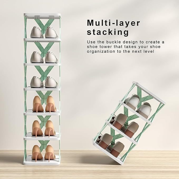 4 Layer Shoes Rack for Home Plastic, Adjustable Shoe Stand Organizer @ Just Rs.699/-