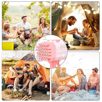 32 Hole Automatic Bubble Maker Blower Machine for Kids & Adults Outdoor Indoor Birthday Wedding Party Gifts @ Just Rs.599/-
