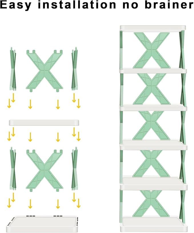 4 Layer Shoes Rack for Home Plastic, Adjustable Shoe Stand Organizer @ Just Rs.699/-