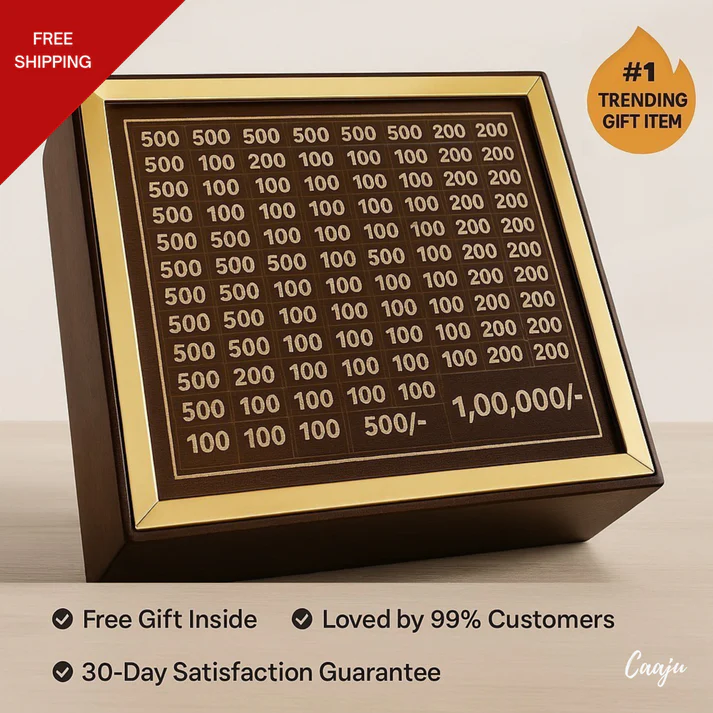 Piggy Bank for Kids & Adults, Savings One Lakh Challenge Box @ just Rs.599/-