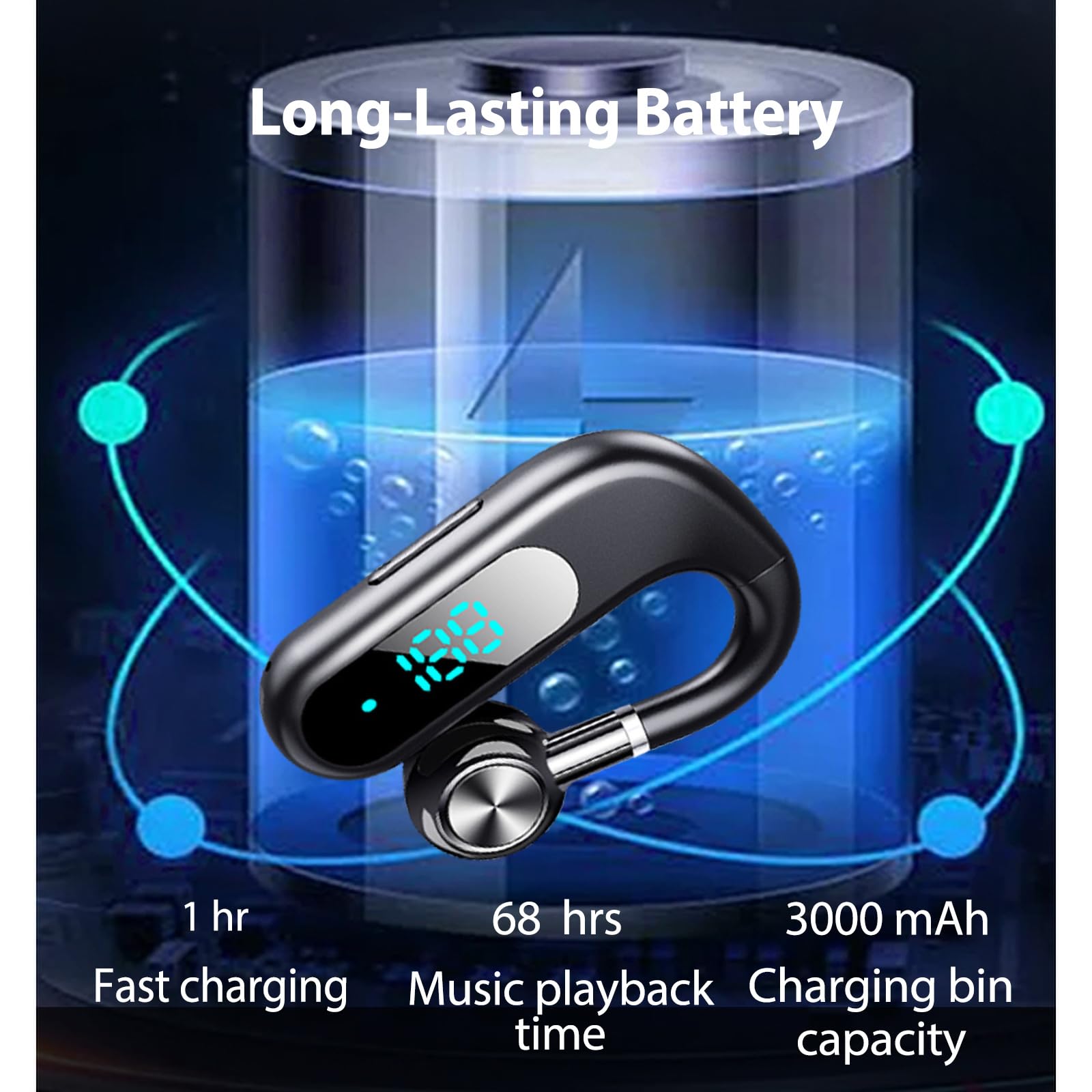 Wireless Single Bluetooth With Display @ Just Rs.499/-