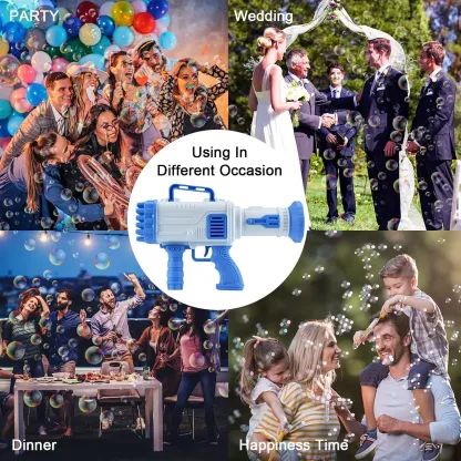 32 Hole Automatic Bubble Maker Blower Machine for Kids & Adults Outdoor Indoor Birthday Wedding Party Gifts @ Just Rs.599/-