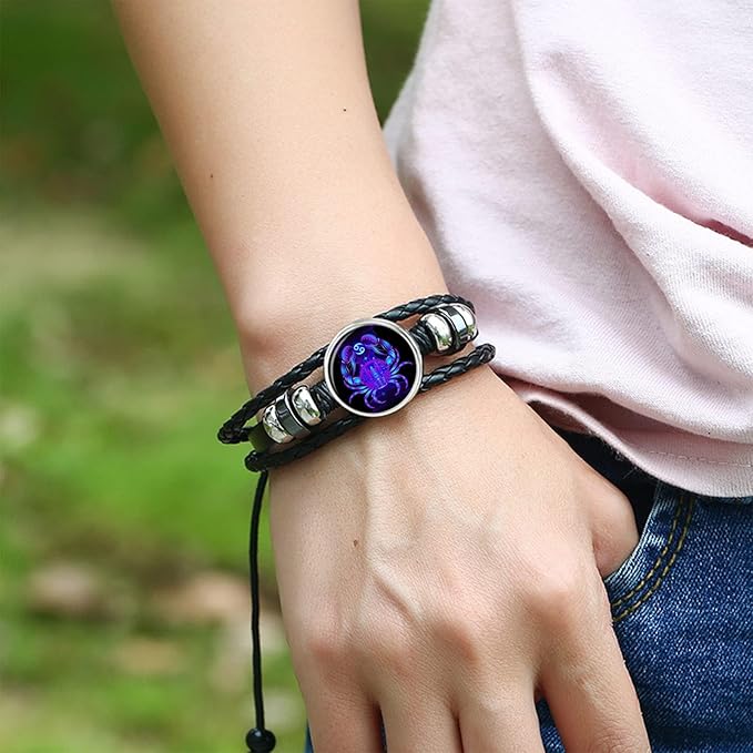 Adjustable Zodiac Sign Powerful Manifestation Bracelet (Energized) @ Just Rs.599/-