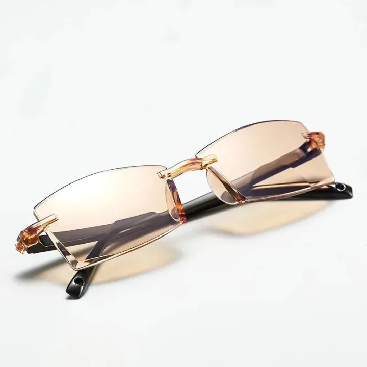 Buy One Get One Free Rimless Colored Daily Use Reading Glasses BRG28 @ Just Rs.499/-