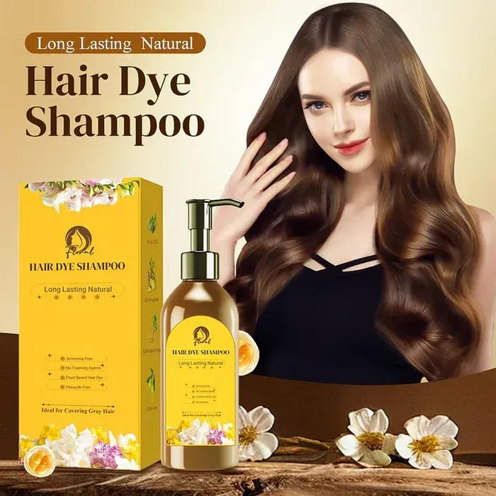 Long Lasting Natural Hair Dye Shampoo_ Buy One Get One Free @ Just Rs.599/-