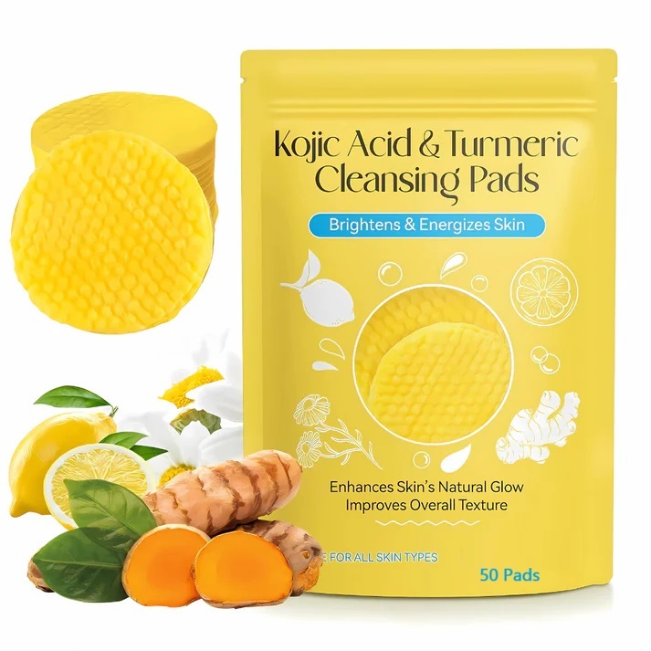 Kojic Acid and Turmeric Cleansing Pads @ Just Rs.499/-