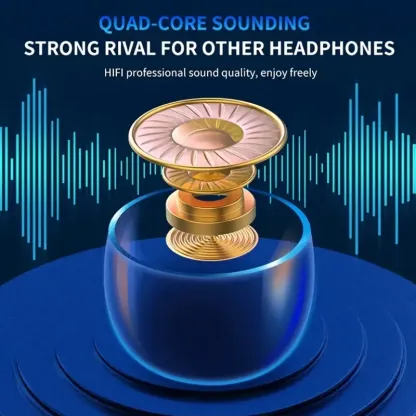 Wireless Earpods with Charging Inbuilt Powerbank M10 with Free Golden Watch @ Just Rs.699/-