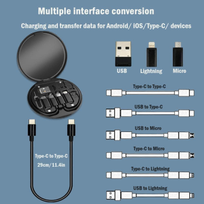 Wireless Bluetooth Earbud M10 With Multrifuncational Data Cable Set @ Just Rs.599/-