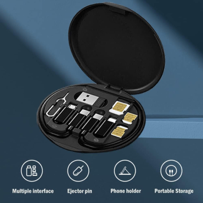 Wireless Bluetooth Earbud M10 With Multrifuncational Data Cable Set @ Just Rs.599/-