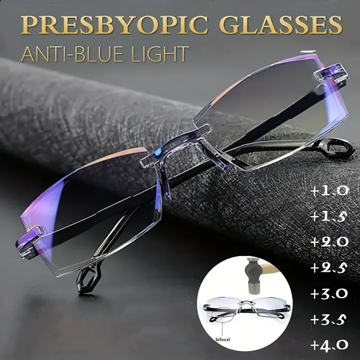 BUY 1 GET 1 FREE|ANTI-BLUE LIGHT FAR & NEAR UNISEX READING GLASSES @ Rs.599/-