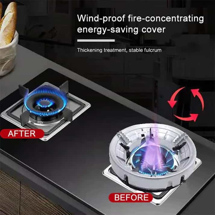 Buy 1 Get 1 Free | Fire & Windproof Energy Saving Gas Stove Stand @ Just 599/-