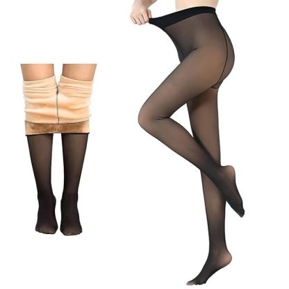 Winter Fleece Warm Thermal Leggings Tights Pants for Women and Girls