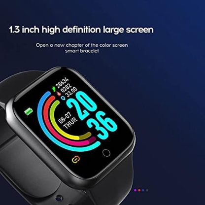 Bluetooth Smartwatch Wireless ID116 With Multifunctional Data Cable Set @ Just Rs.599/-