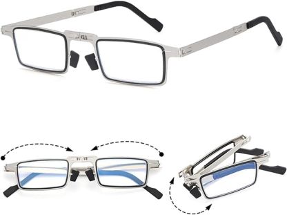 Ultra Light Material Screwless Foldable Reading Glasses @ Rs. 599/-
