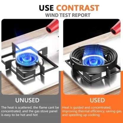 Buy 1 Get 1 Free | Fire & Windproof Energy Saving Gas Stove Stand @ Just 599/-