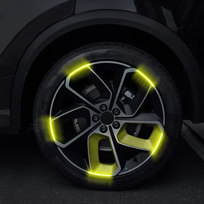 3D Reflective - Wheel Stickers⚡3D Reflective - Wheel Stickers Pack Of 20⚡