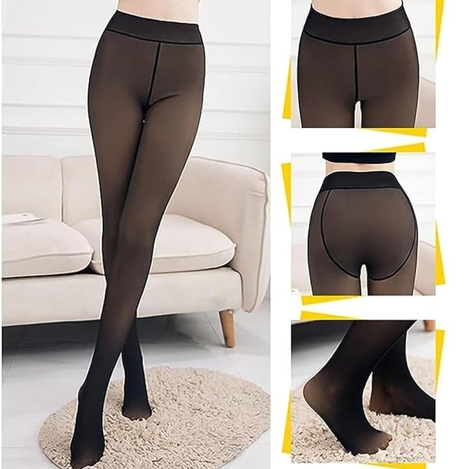 Winter Fleece Warm Thermal Leggings Tights Pants for Women and Girls