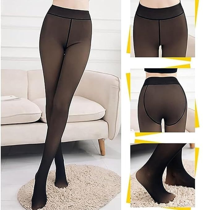 Winter Fleece Warm Thermal Leggings Tights Pants for Women and Girls