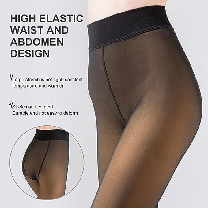 Winter Fleece Warm Thermal Leggings Tights Pants for Women and Girls