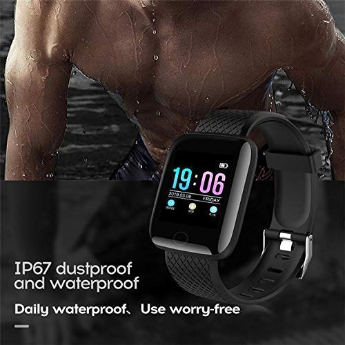 Smart Watch D116 Water Proof  with Free Single Bluetooth @ Just Rs.599/-