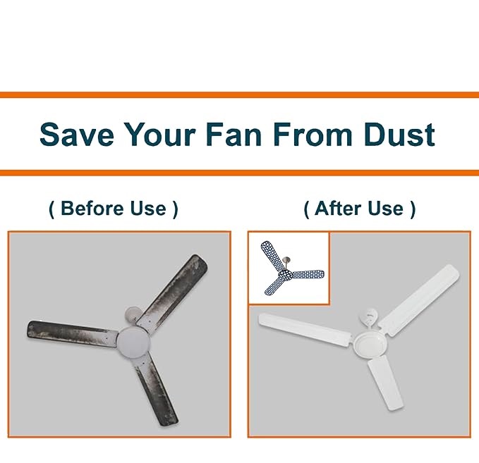 4 Pcs Protective French lace Fan Cover Set Buy 2 Get 1 Free @ Just Rs.599/-