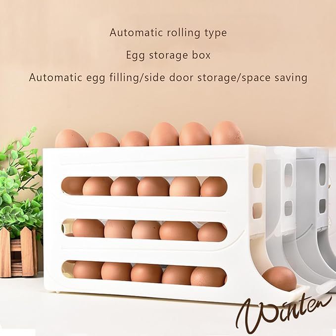Rolling Egg Organizer for Refrigerator @ Just Rs.499/-