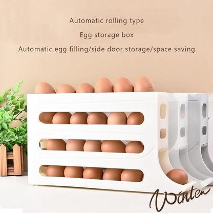Rolling Egg Organizer for Refrigerator @ Just Rs.499/-