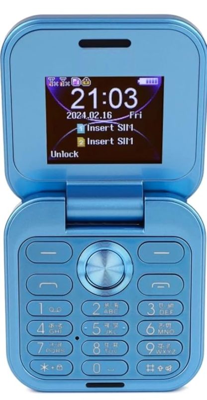 Dual Sim Foldable Flip Mobile With Camera - (M2 Mini) @ Just Rs.2499/-