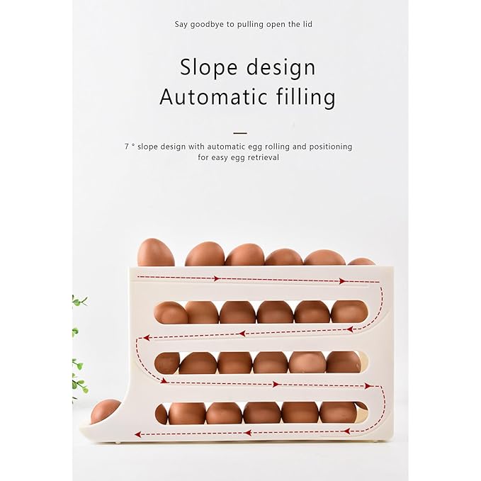 Rolling Egg Organizer for Refrigerator @ Just Rs.499/-