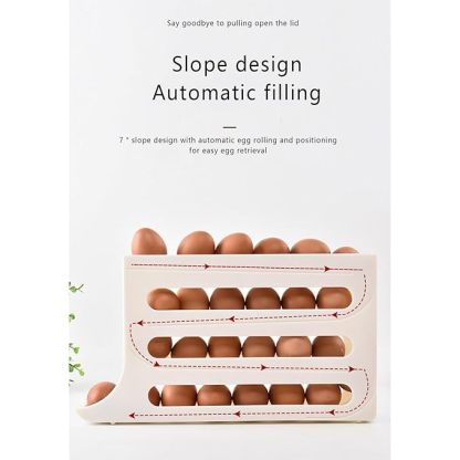 Rolling Egg Organizer for Refrigerator @ Just Rs.499/-