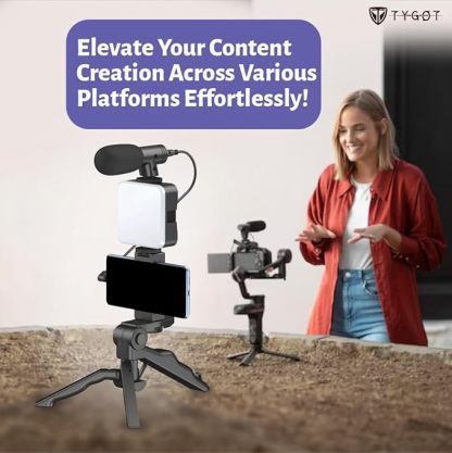 Smart Video Maker Tripods Tripod for Live Broadcasting, Video Calling, Vlogging, YouTube, Instagram @ Just Rs.599/-