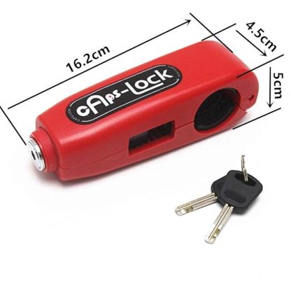 Heavy Duty Bike Brake Lock - Locking System by Holding Handle Bar with Brake Lever