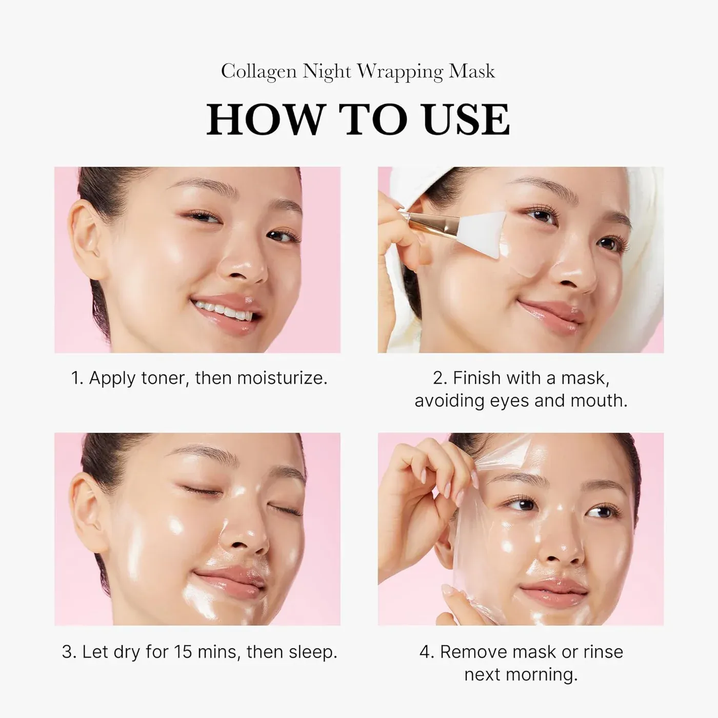 Collagen Overnight Peel-Off Mask | Buy 1 Get 1 Free @ Just Rs.499/-