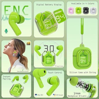 HD Night Vision Glasses With Free Transparent Earbud @ Just Rs.599/-