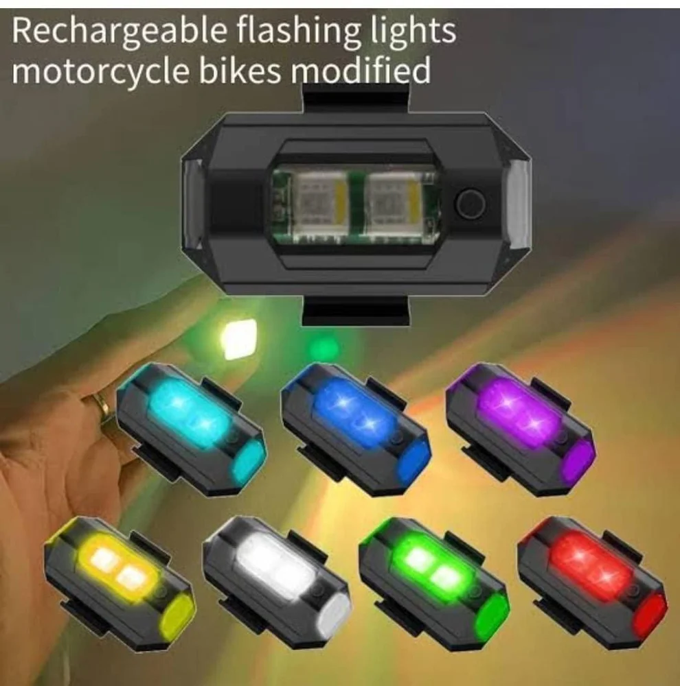 7 Colors Exterior Night Signal LED Light With USB @ Just Rs.399/-