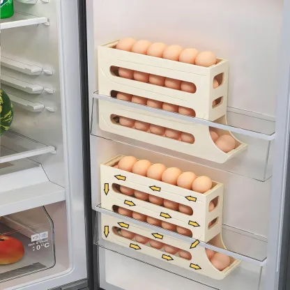 Rolling Egg Organizer for Refrigerator @ Just Rs.499/-