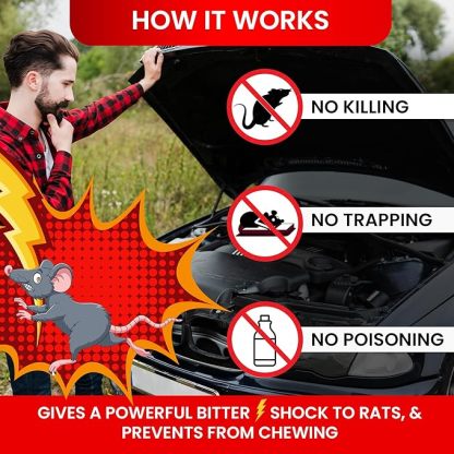 Rat Repellent Spray for Bike, Truck, Car Accessories and Batteries @ Just Rs.499/-