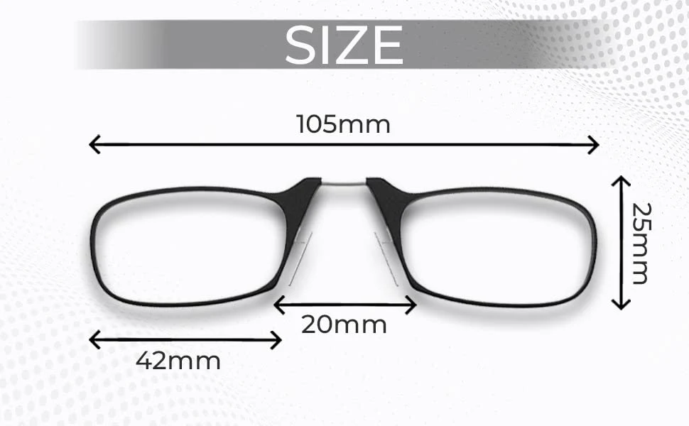 Portable Mini Nose Clip Reading Glasses🔥Hot Sale🔥 @ Just Rs.599/-