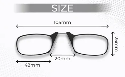 Portable Mini Nose Clip Reading Glasses🔥Hot Sale🔥 @ Just Rs.599/-