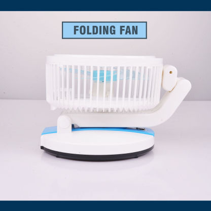 Portable Folding Fan with LED Light | USB Rechargeable @ Just Rs.1299/-