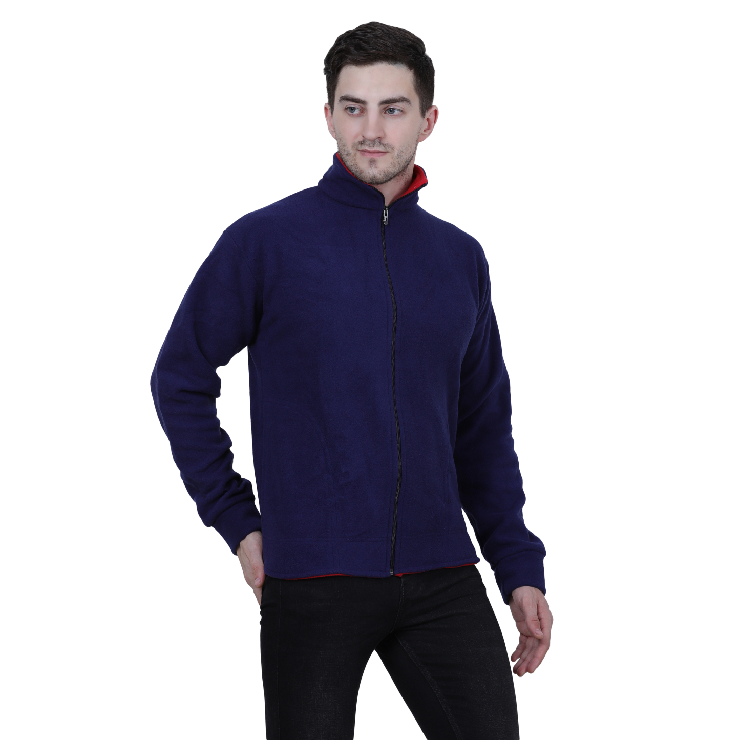Choose Any 1 Fleece Jacket with Front Pockets @ Just Rs.599/-